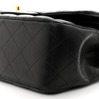 Chanel Lambskin Quilted Jumbo Double Flap Black 10 of 10