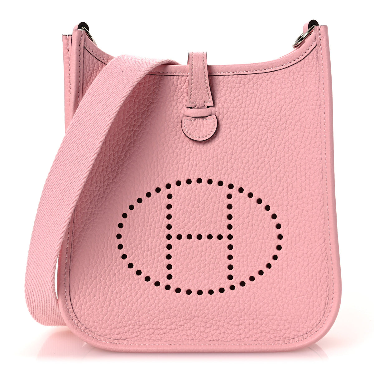Hermes Taurillon Clemence Evelyne TPM Rose Sakura 1 of 11