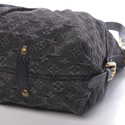 Louis Vuitton Denim Neo Cabby GM Black 9 of 10