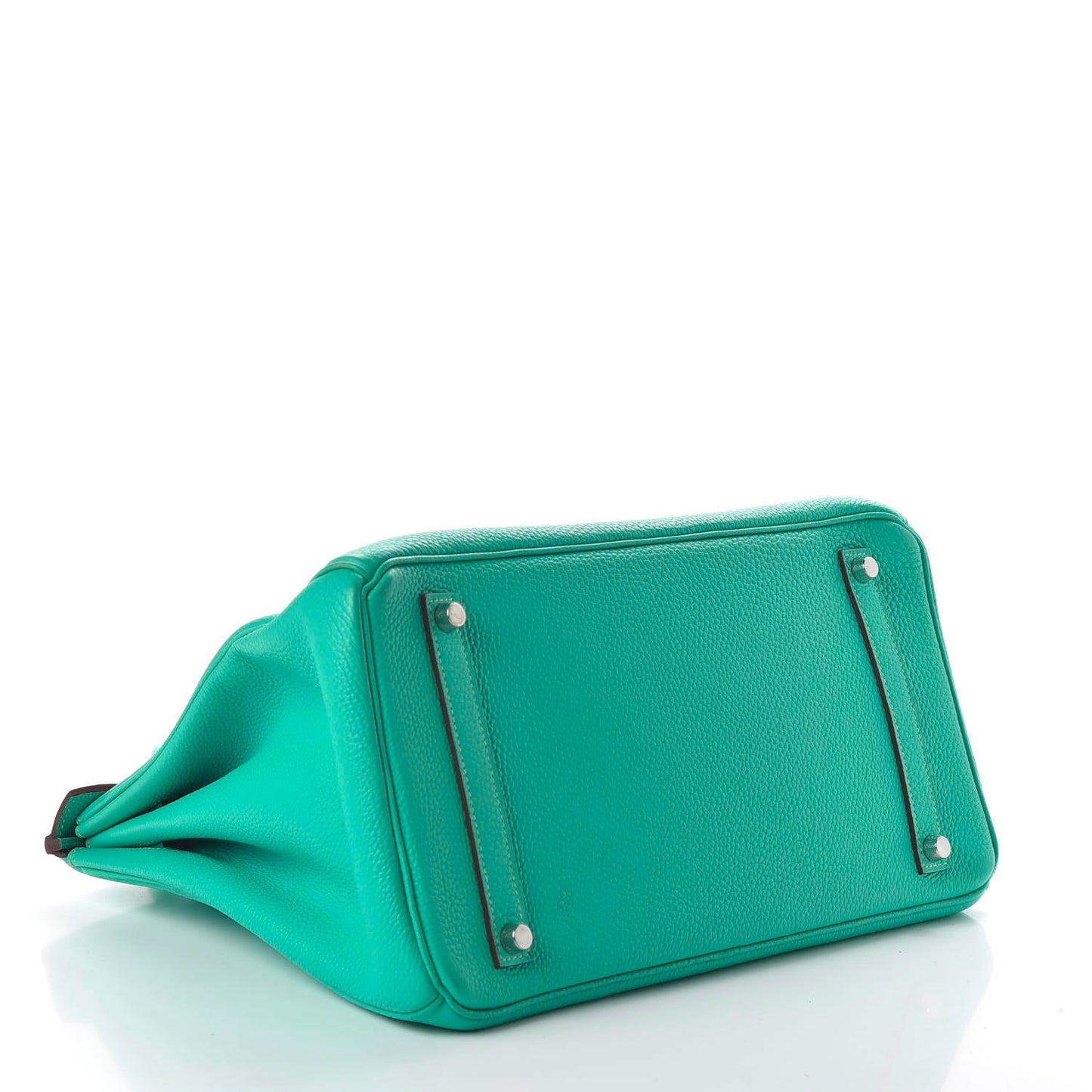 Togo Birkin 35 Bleu Paon