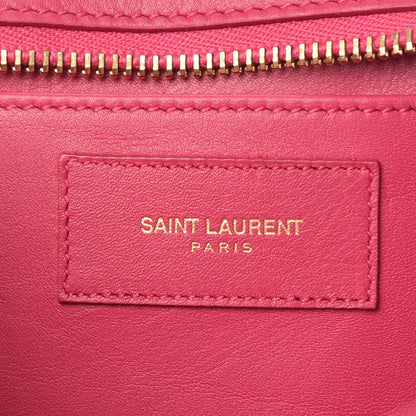 Saint Laurent Calfskin Small Classic Y Cabas Fuchsia 8 of 14