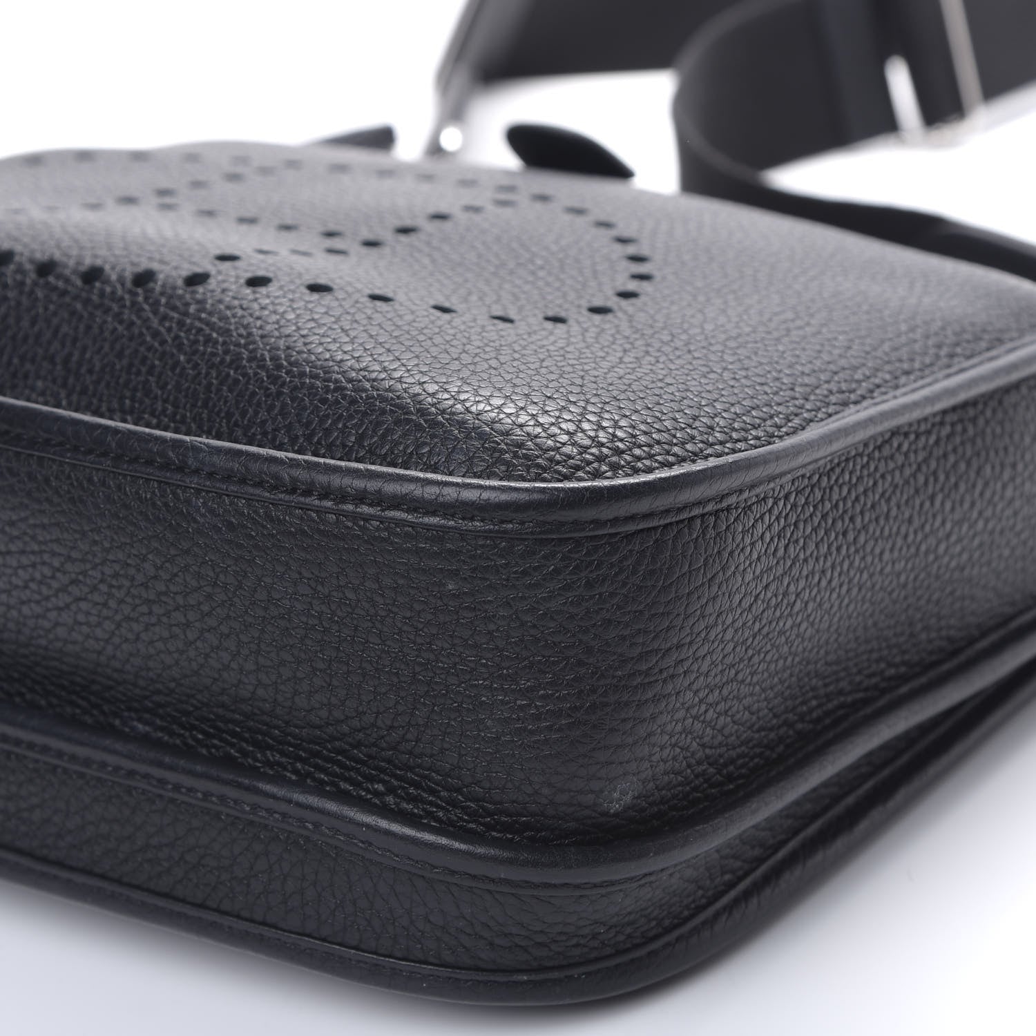 Hermes Taurillon Clemence Evelyne III PM Black 8 of 10