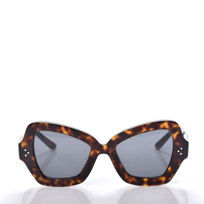 Celine Acetate Butterfly Sunglasses CL 40067I Red Havana Smoke 2 of 7