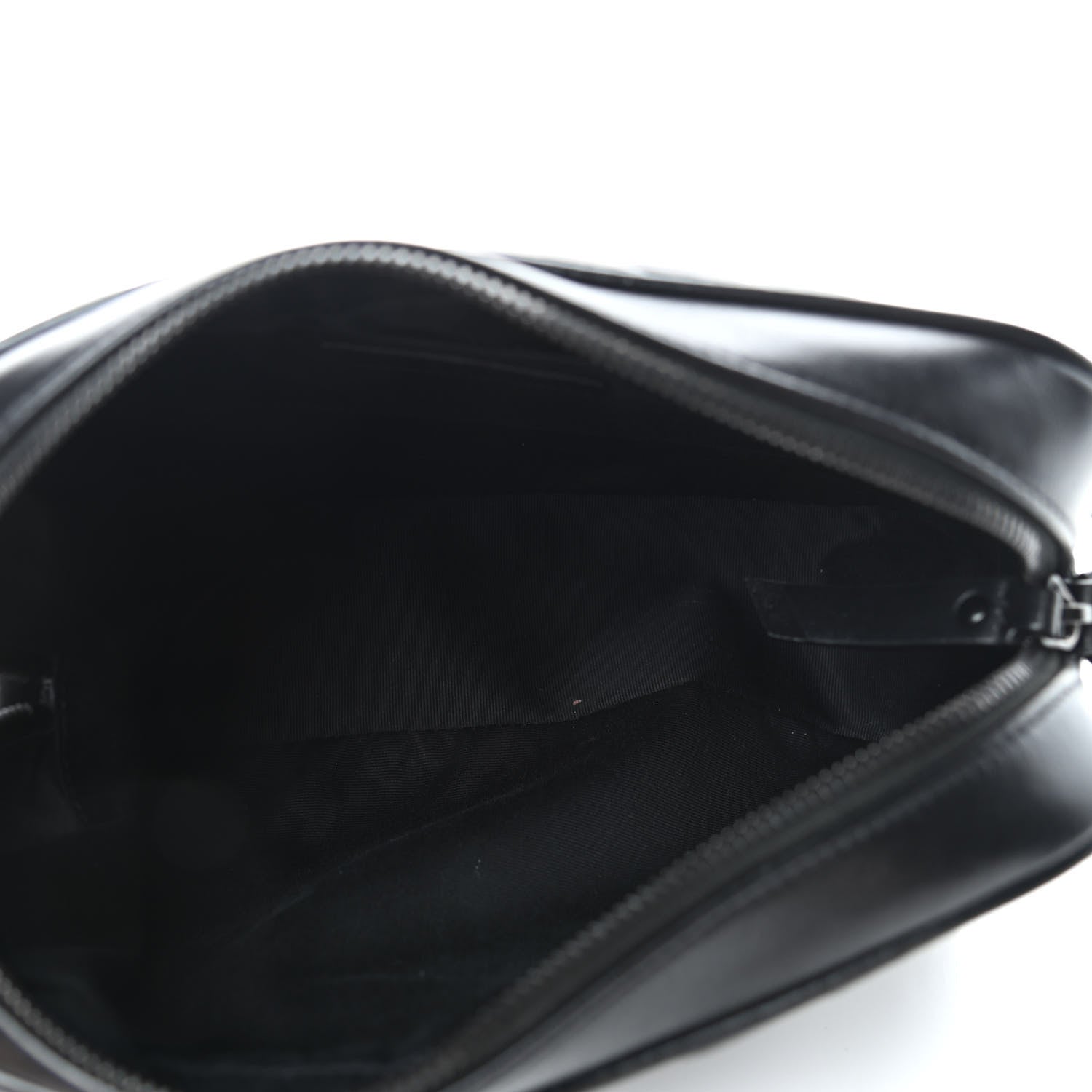 Saint Laurent Calfskin Matelasse Monogram Lou Camera Bag Black 5 of 9