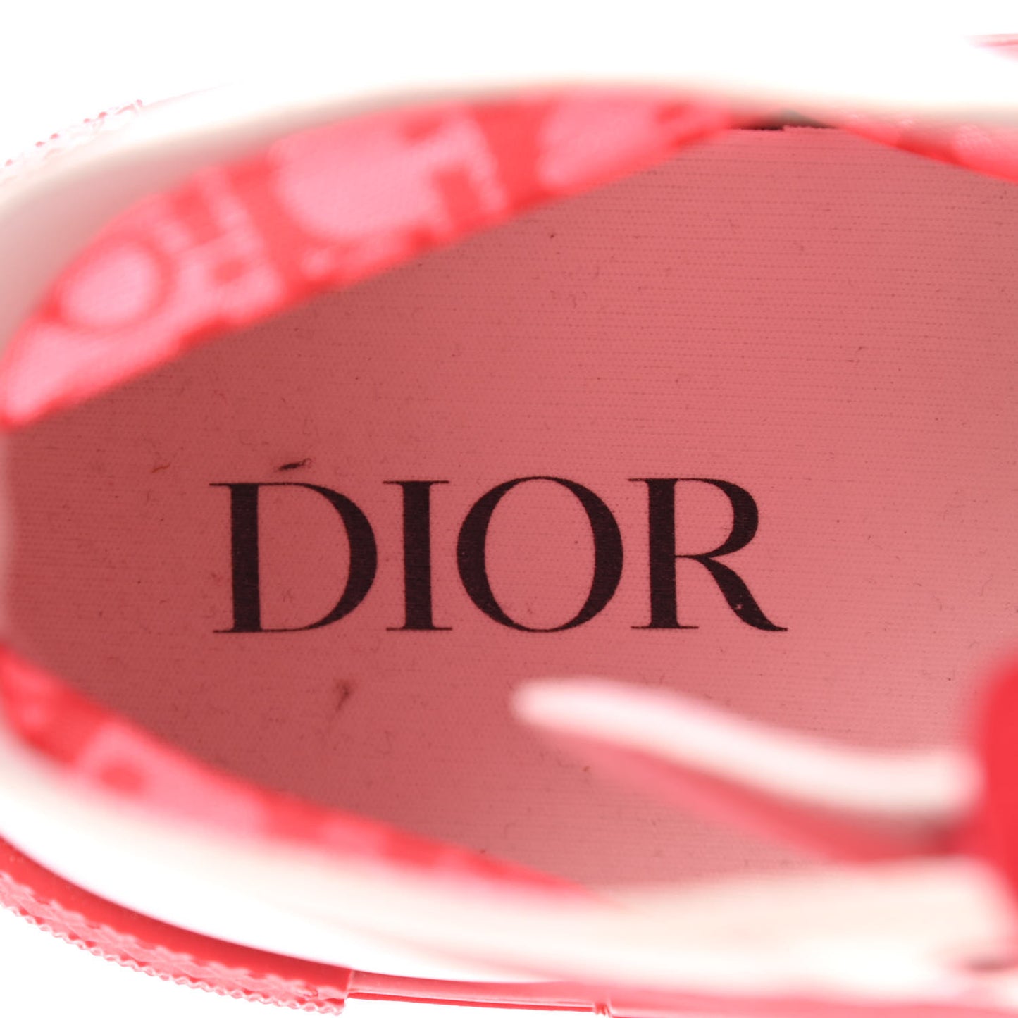 Technical Canvas Oblique Mens B23 High Top Sneakers 42 Bordeaux Rouge