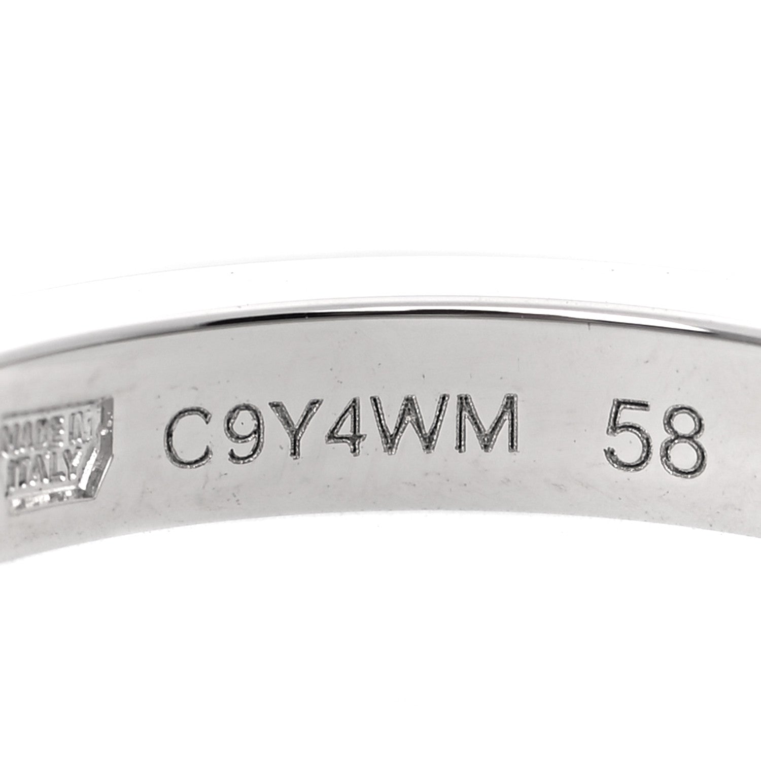 Bulgari Platinum MarryMe Wedding Band Ring 58 8.25 5 of 5