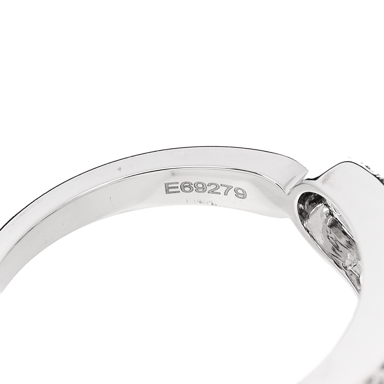 Messika 18K White Gold Diamond Baby Move Pave Ring 54 7 7 of 7