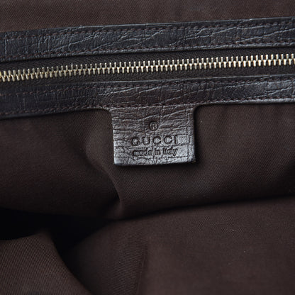 Gucci Monogram Medium Jolicoeur Tote Dark Brown 6 of 20