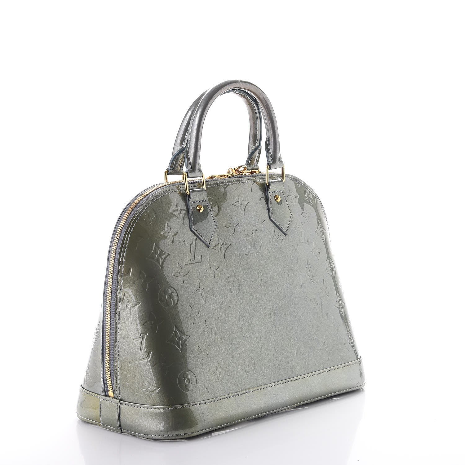 Louis Vuitton Vernis Alma PM Givre 3 of 11