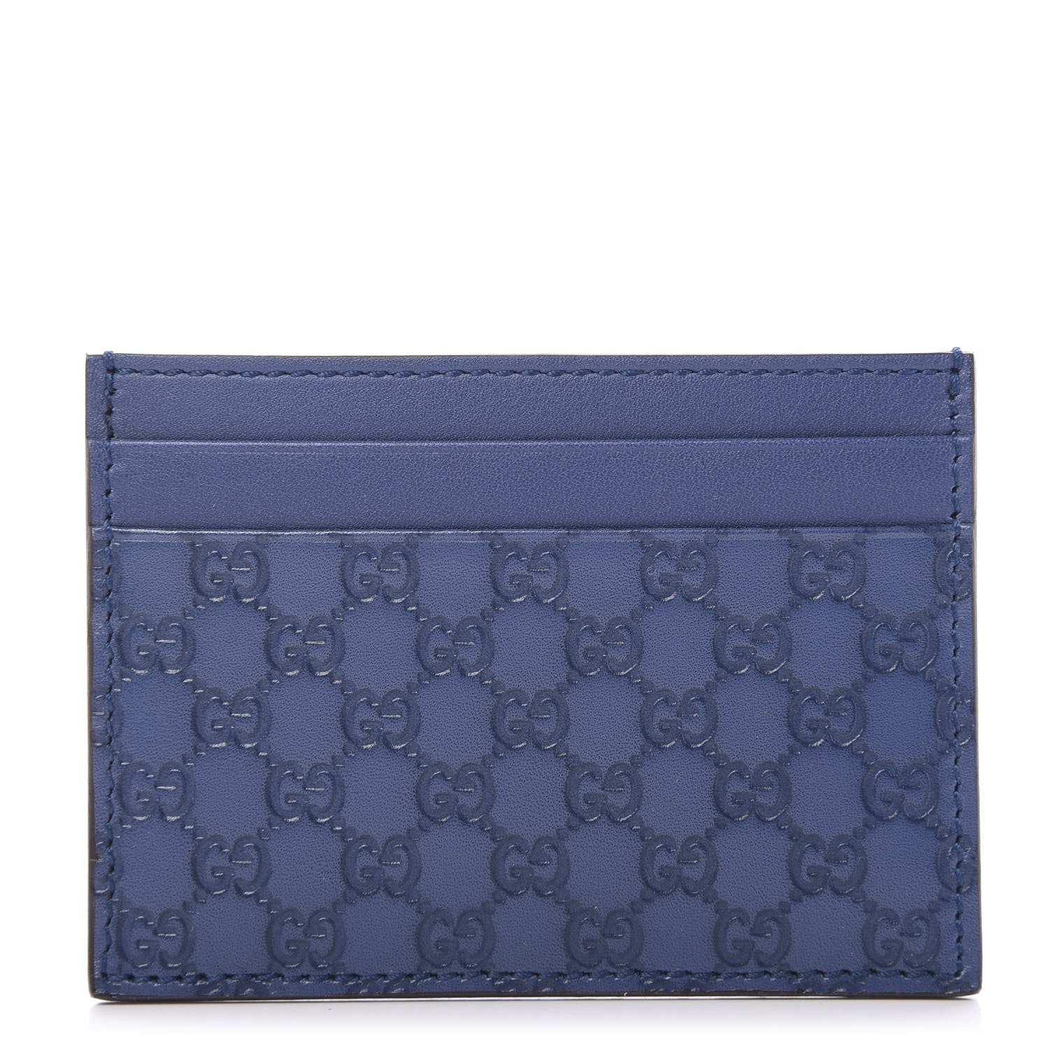Gucci Microguccissima Card Holder Blue 1 of 6