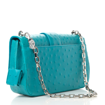 Christian Dior Ostrich Medium Miss Dior Flap Turquoise 3 of 13
