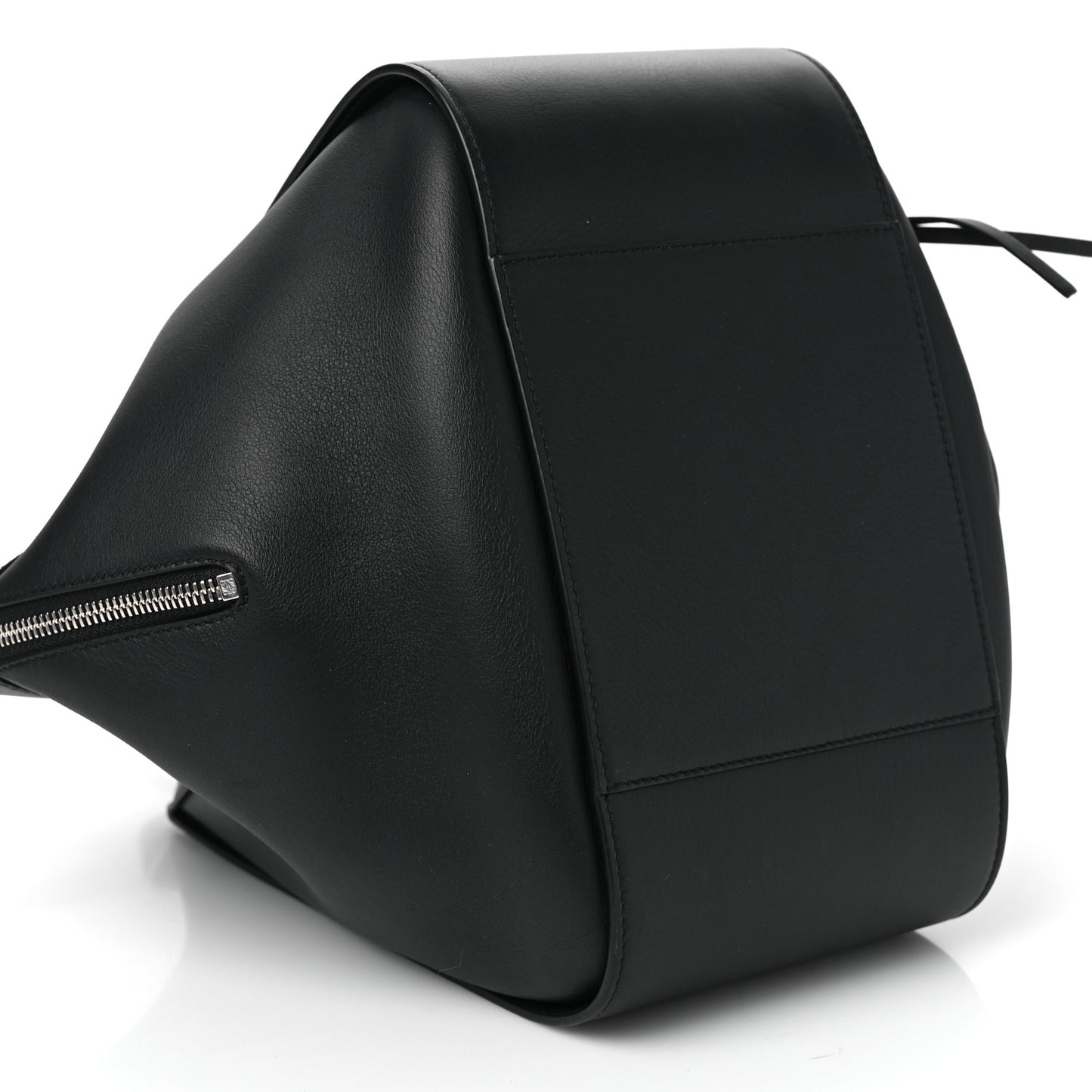 Calfskin Small Hammock Shoulder Bag Black