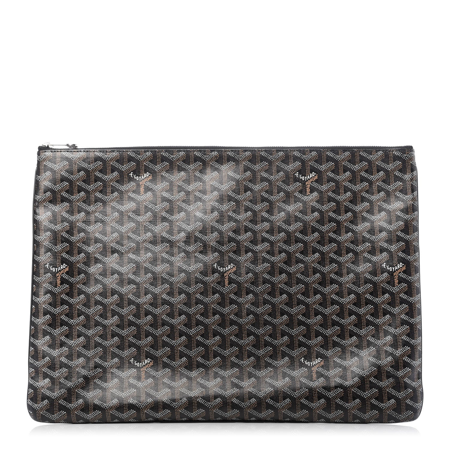 Goyard Goyardine Senat Pochette GM Black 1 of 8