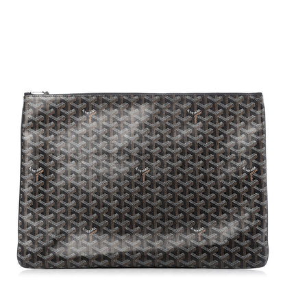 Goyard Goyardine Senat Pochette GM Black 1 of 8
