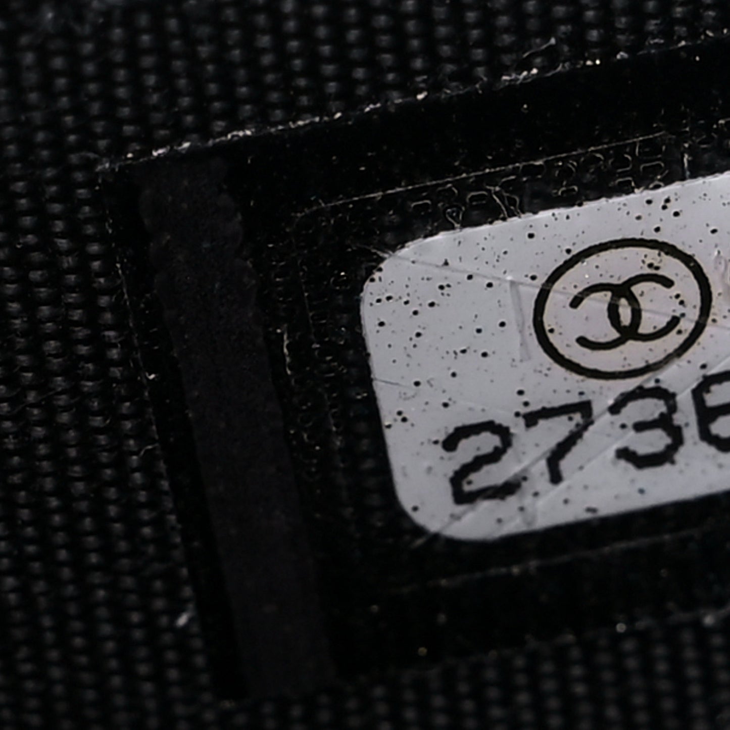 Caviar Quilted Boy Wallet On Chain WOC Black