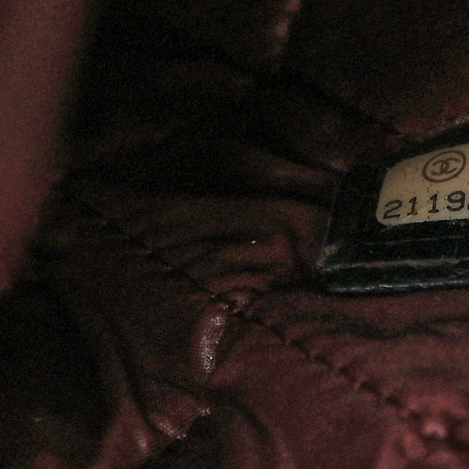 Chanel Caviar Quilted Large Cosmetic Case Black 7 of 9