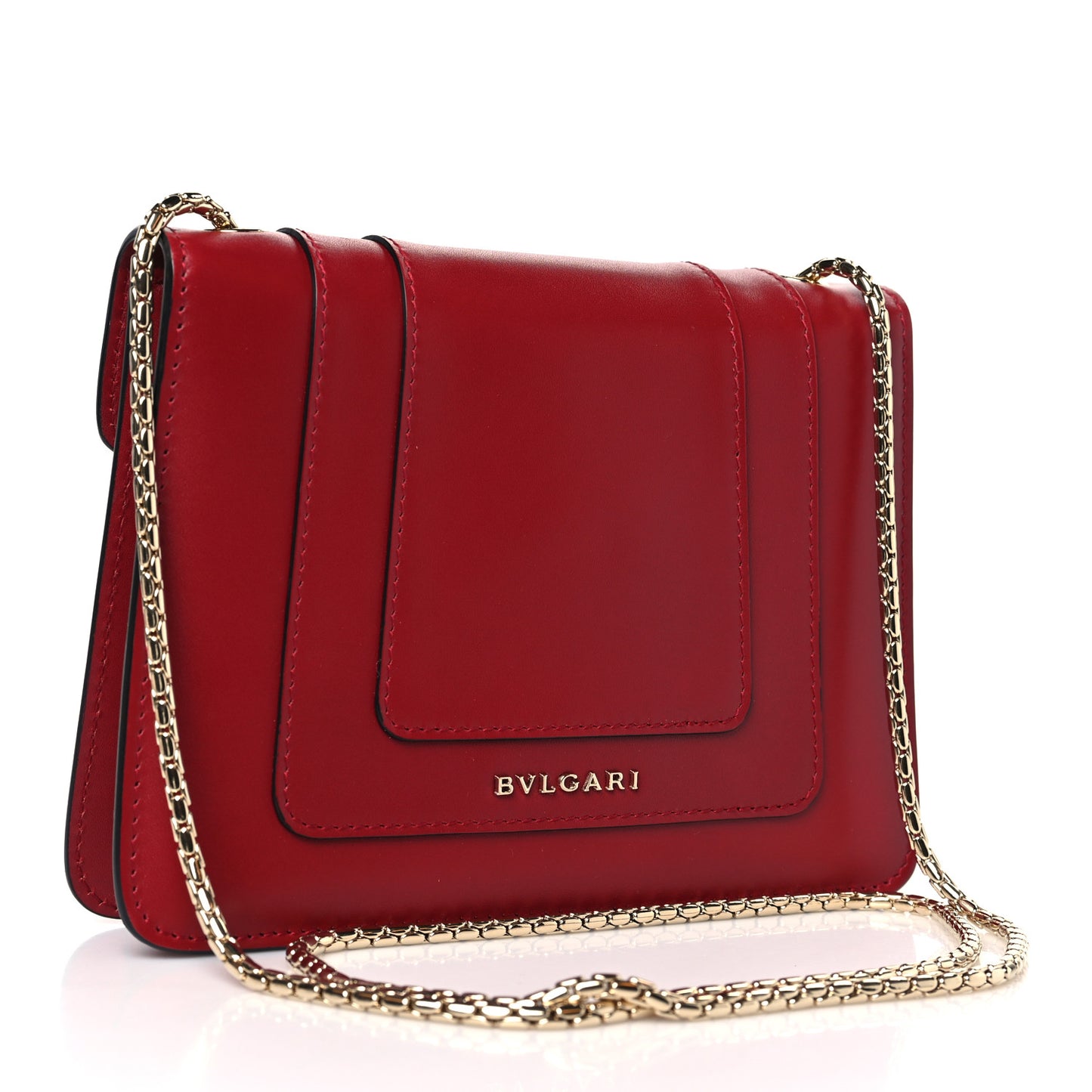 Calfskin Serpenti Forever Crossbody Bag Red