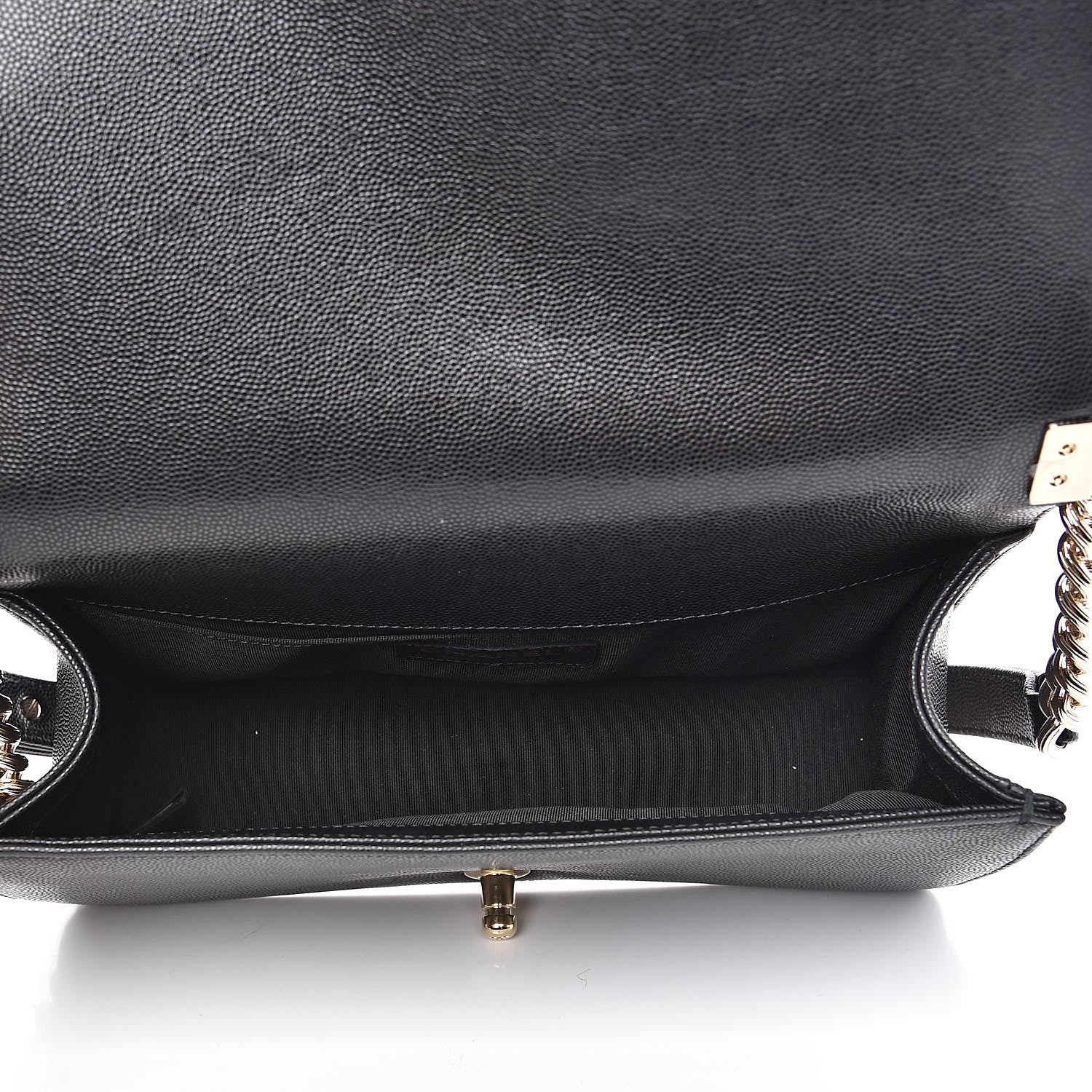 Chanel Caviar Quilted Medium Boy Flap Black 5 of 11