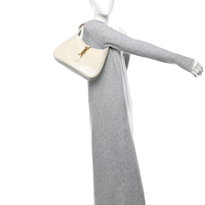 Gucci Boarded Dyana Lux Calfskin Small Jackie 1961 Hobo Mystic White 2 of 12