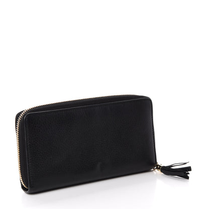 Gucci Calfskin Soho Zip Around Wallet Black 3 of 7