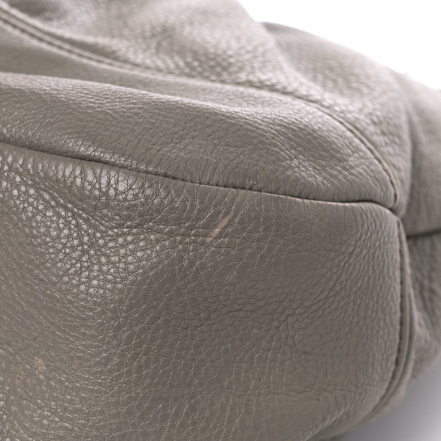 Vitello Daino Shoulder Bag Argilla