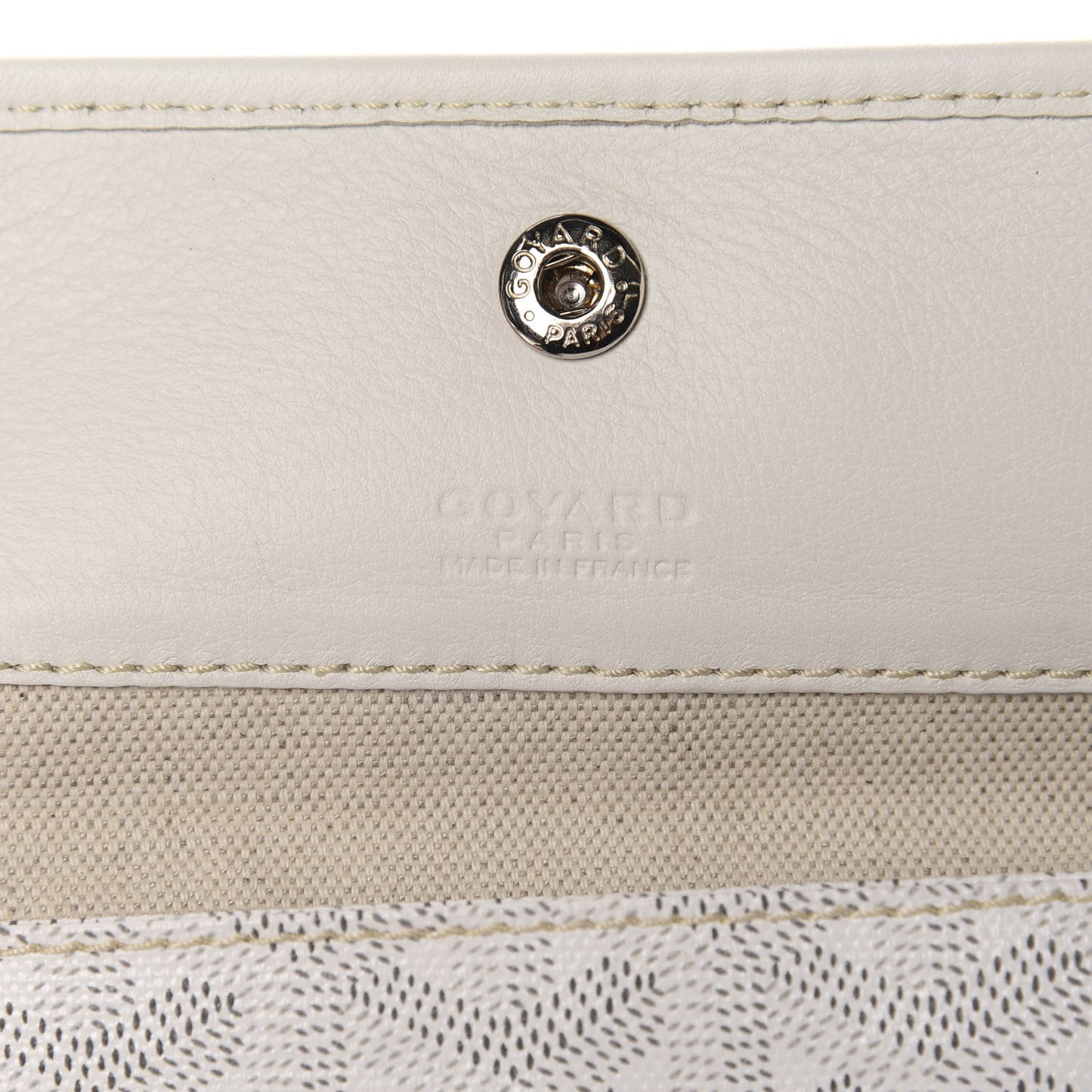Goyardine Saint Louis GM White