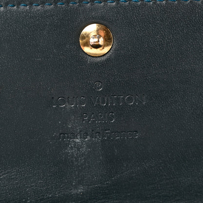 Louis Vuitton Vernis Sarah Wallet Blue Nuit 6 of 10