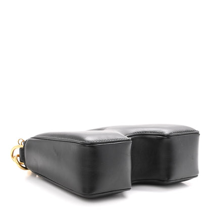Off-White OFF WHITE Calfskin Burrow 22 Chain Bag Black 4 of 11