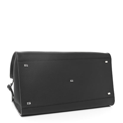 The Row Grained Calfskin Soft Margaux 17 Black 4 of 9