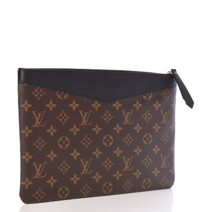 Louis Vuitton Monogram Daily Pouch Black 3 of 8