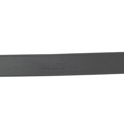 Gucci Plutone Calfskin Double G 30mm Belt 75 30 Black 3 of 5