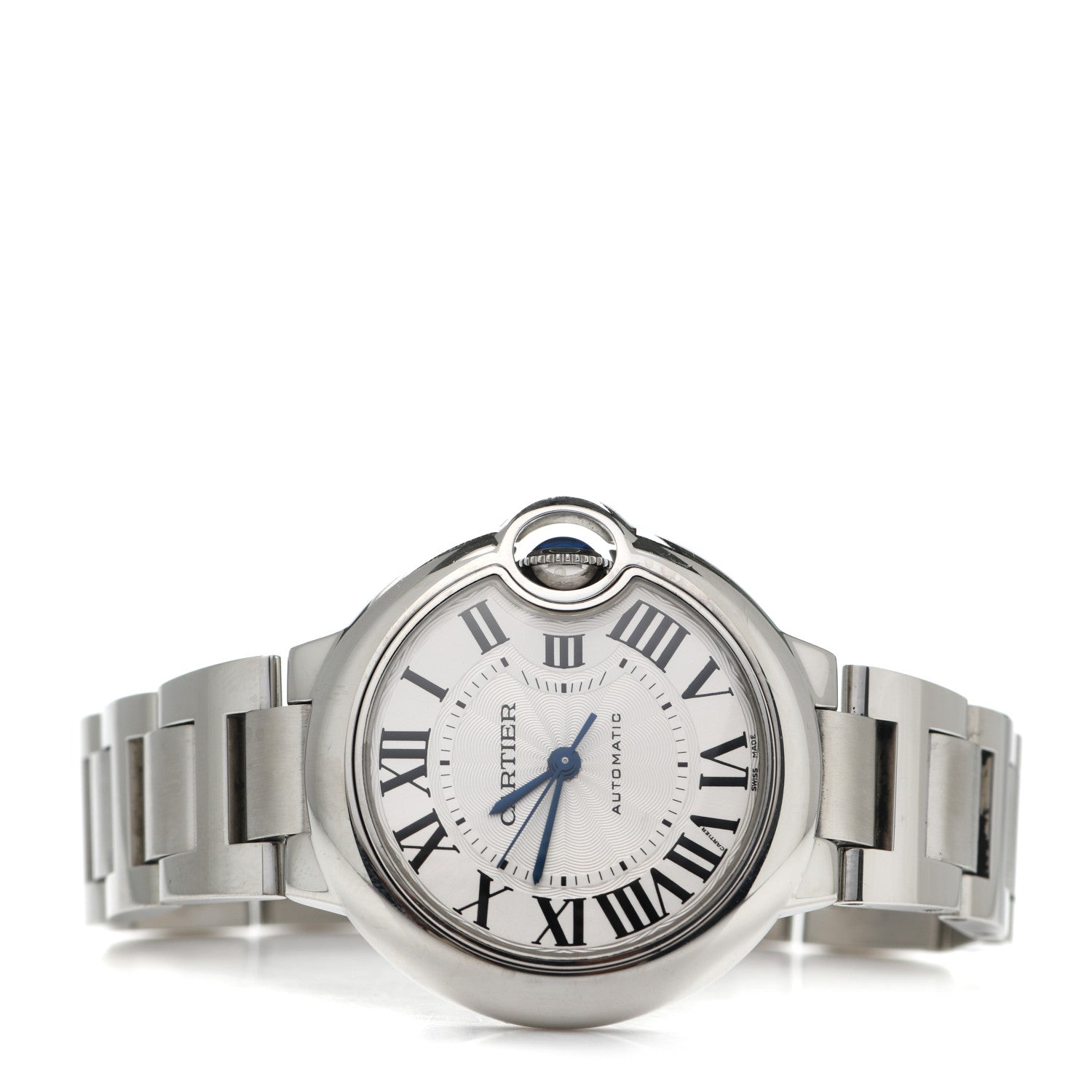 Cartier Stainless Steel 33mm Ballon Bleu De Cartier Automatic Watch 2 of 5