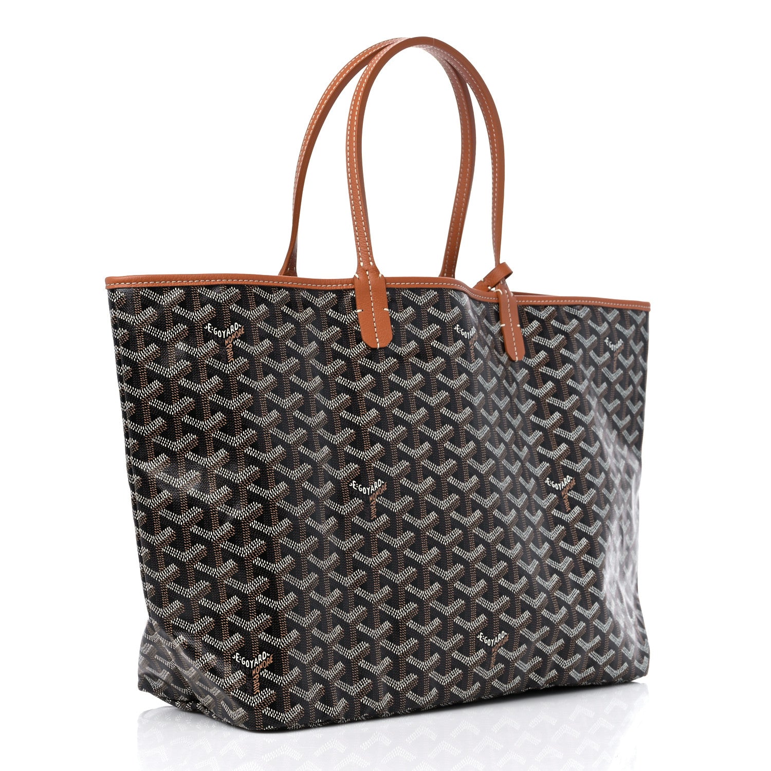 Goyard Goyardine Saint Louis PM Black Gold 4 of 9