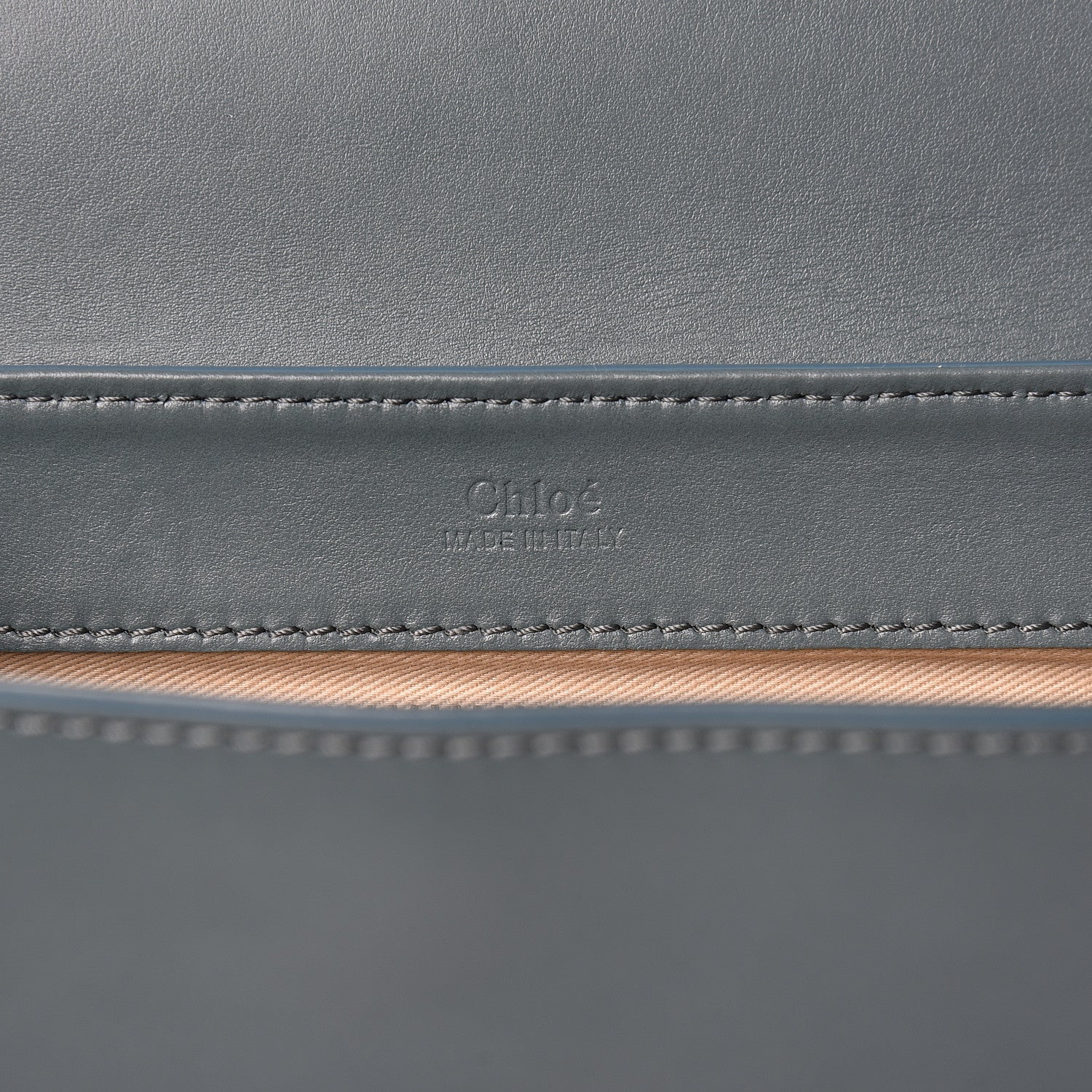 Chloe Calfskin Small C Double Carry Cloudy Blue 7 of 10
