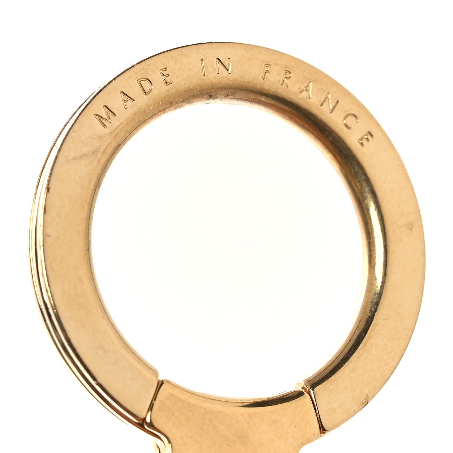 Louis Vuitton Pochette Extender Key Ring Gold 3 of 3