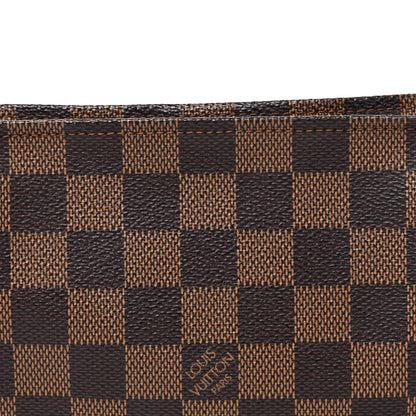 Louis Vuitton Damier Ebene Trousse Make Up Bag Pochette 8 of 10