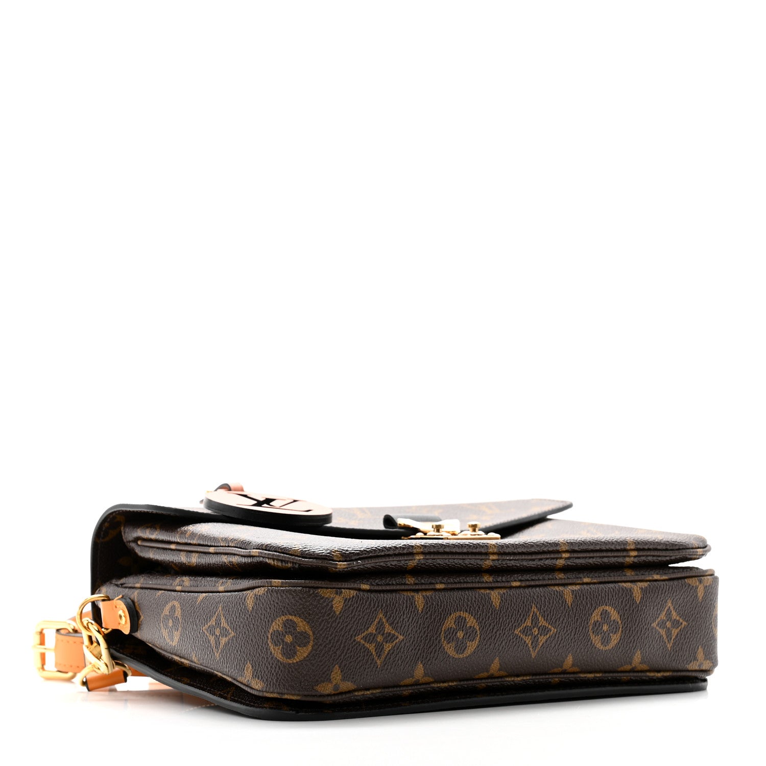 Louis Vuitton Monogram Braided Pochette Metis Coquelicot 4 of 12