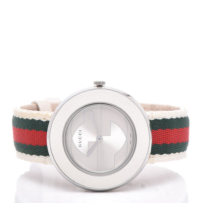 Gucci Stainless Steel Nylon 36mm U-Play Quartz Watch 3 of 7