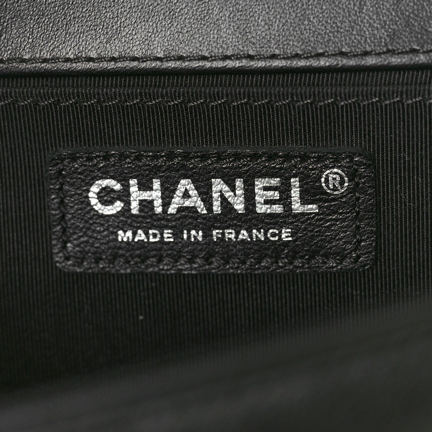 Chanel Lambskin Pleated Medium Boy Flap Black 5 of 10