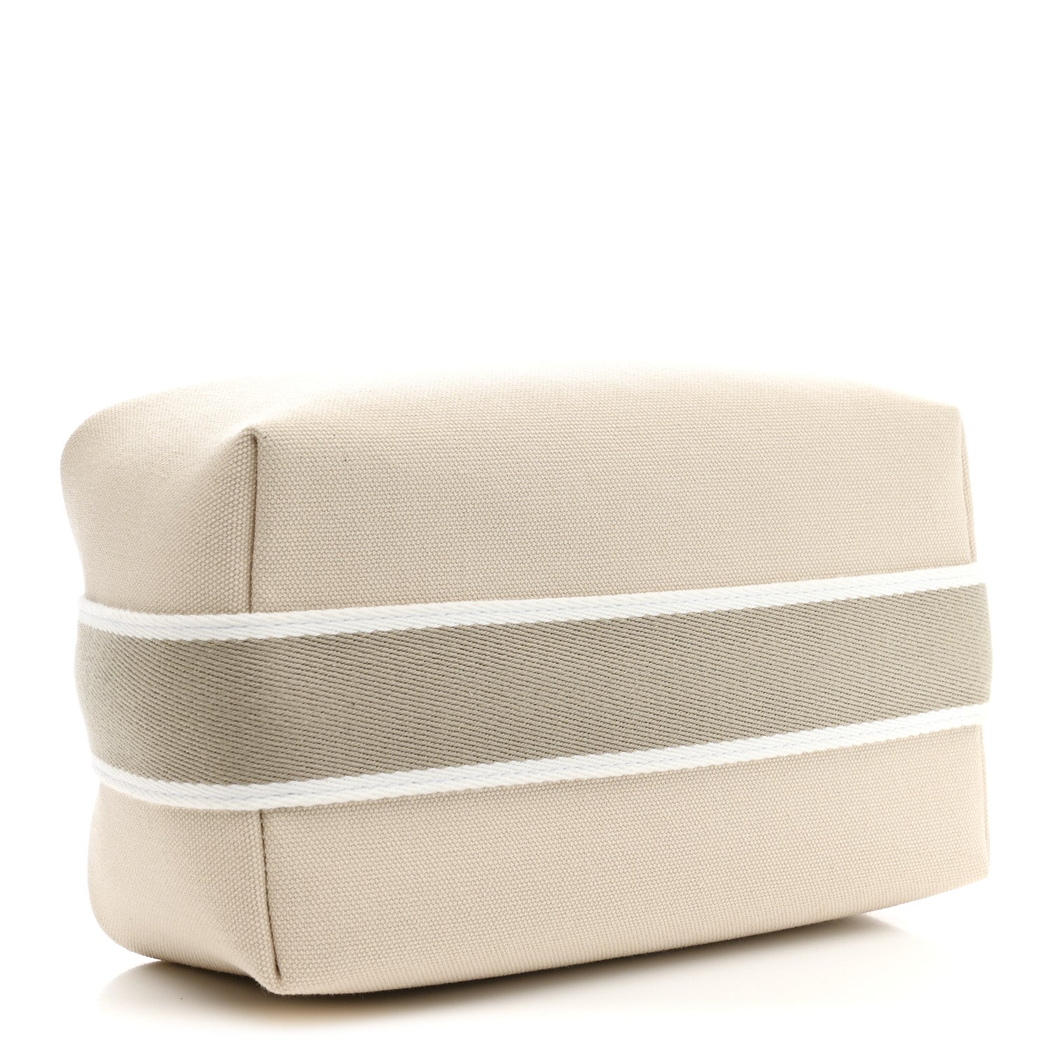 Hermes Canvas Small Bride-A-Brac Pouch Natural 4 of 8