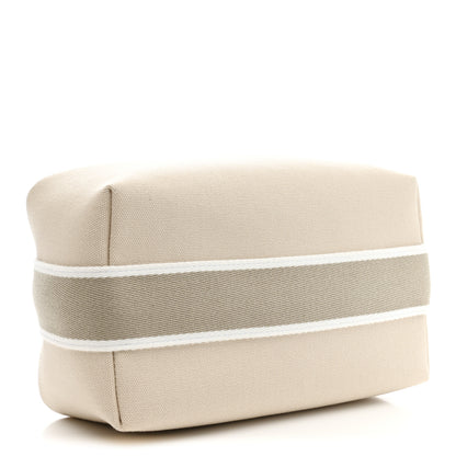 Hermes Canvas Small Bride-A-Brac Pouch Natural 4 of 8