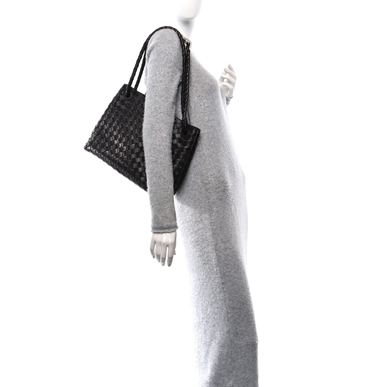 Bottega Veneta Nappa Intrecciato Medium Andiamo Shoulder Bag Fondant 2 of 8