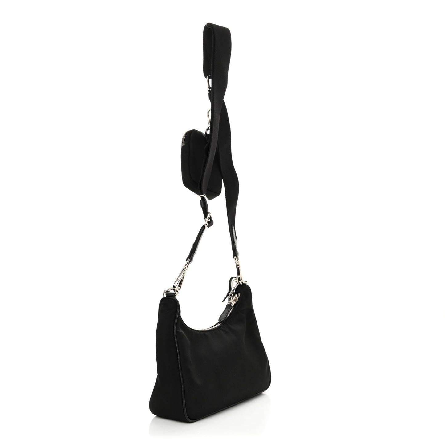 Nylon Re-Edition 2005 Shoulder Bag Black