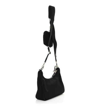Prada Nylon Re-Edition 2005 Shoulder Bag Black 3 of 10