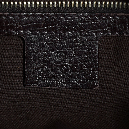 Gucci Monogram Medium Horsebit Chain Hobo Dark Brown 6 of 7