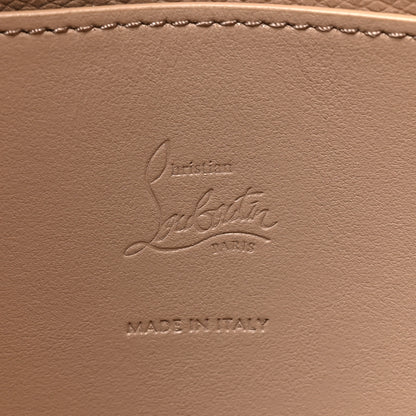 Christian Louboutin Calfskin Perforated Loubinthesky Large Cabarock Spikes Tote Roca 6 of 9