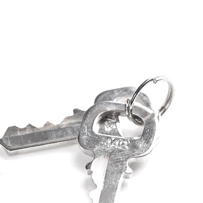 Louis Vuitton Polished Silver Lock and Key Set #442 3 of 5