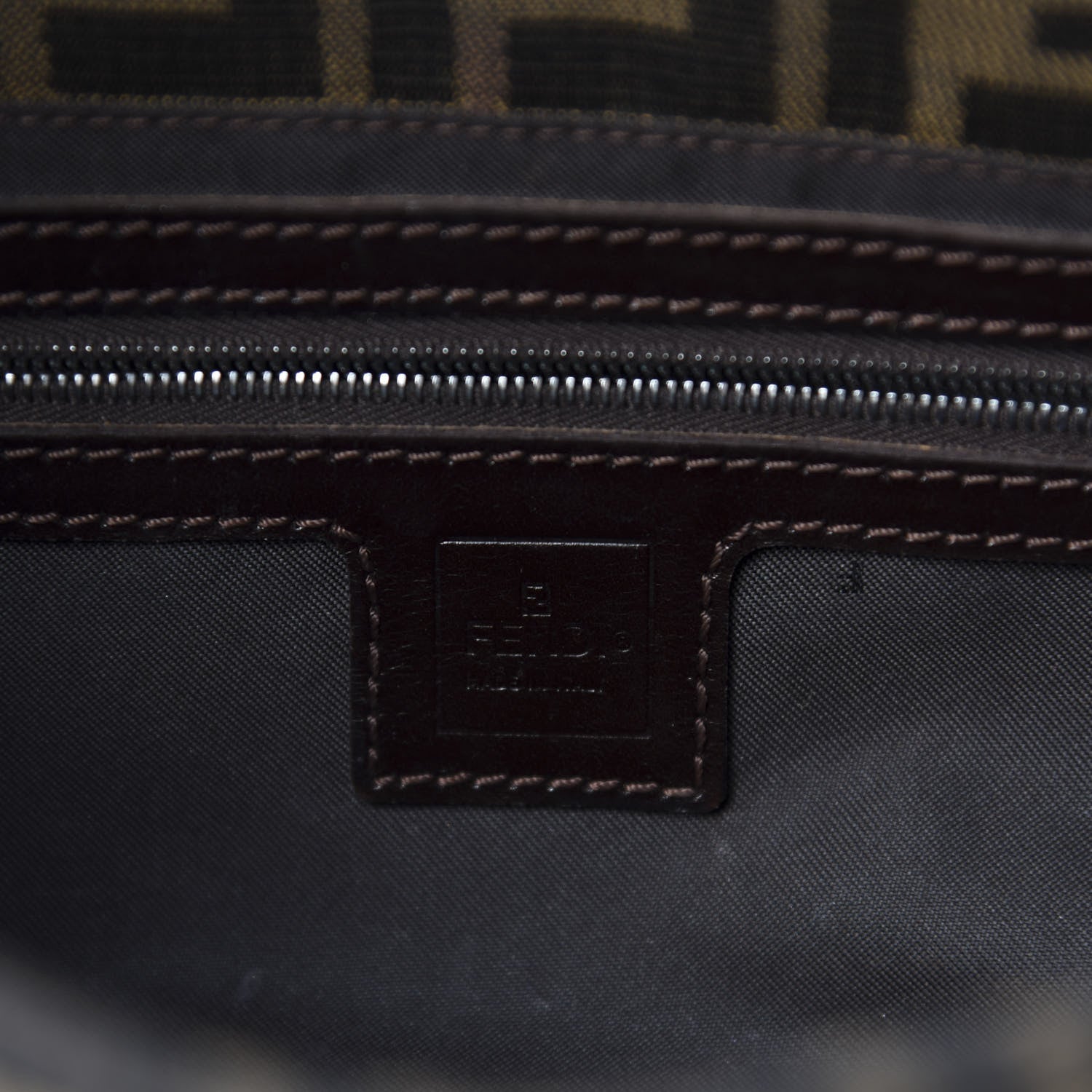 Fendi Zucca Baguette Tobacco 8 of 9