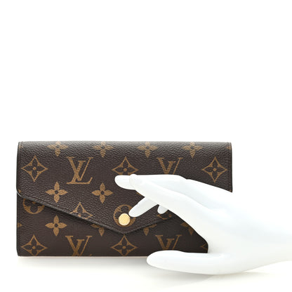 Louis Vuitton Monogram Sarah Wallet NM Rose Ballerine 2 of 6