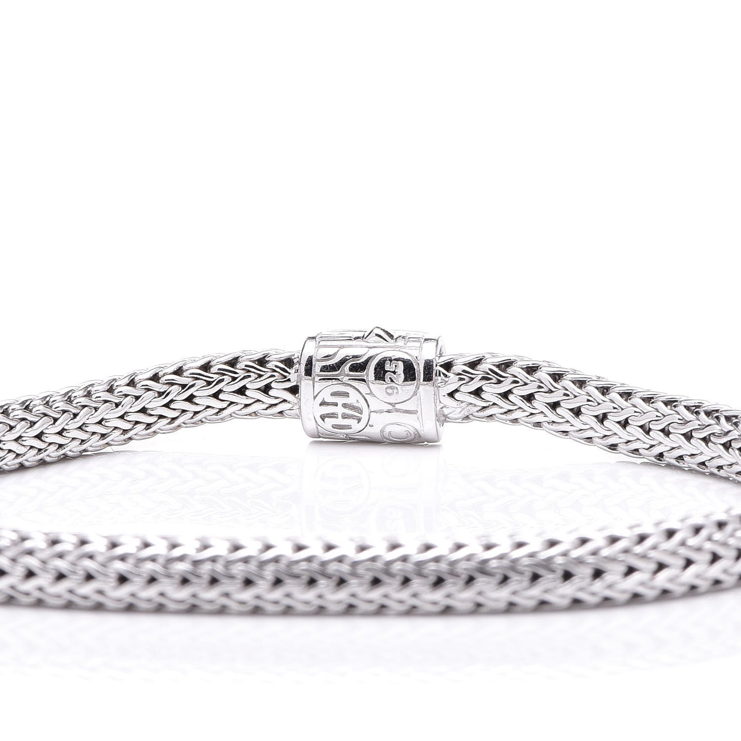 Sterling Silver Black Sapphire 5mm Classic Chain Bracelet